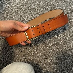 DSQUARDED2 made in Italy leather belt